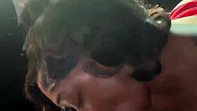 hey watch this sloppy dick sucking action right by the lake