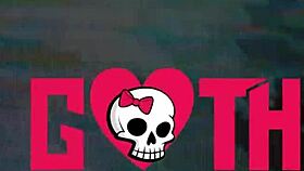 Angel Young Naughty Busty Goth Slut Takes Facial Cumshot