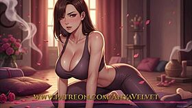 caught the peeper, now my yoga turns into his hot solo crossdressing show!