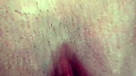 Asian babe's closeup pussy fuck ends in creampie