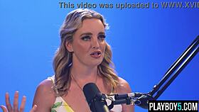 Charlie Forde Fingers Pussy Wild in Ozzie Milf Interview!