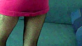 petite candie cross rips clothes for fishnet tease and narrow ass hunger