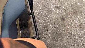 Hot uber moto ride turns into bedroom big cock pounding