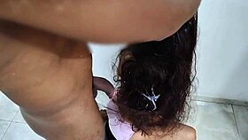Hey puta negrita, shake that narrow ass on the biggest village verga!