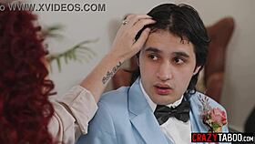 kiki daire bombshell rides elias cash huge cock wildly.