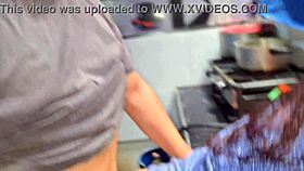 Ex Suegro Fucks Me In Kitchen While Waiting For Ex