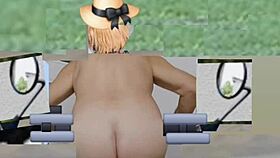 zea812 shakes sexy trans ass in homemade amateur crossdressing clip