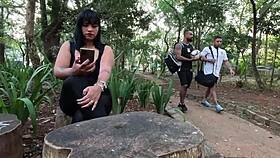 fui devorada em dp anal pelos jogadores do time