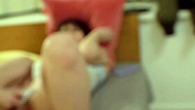 groping my friend's huge j-cup breasts feels so good