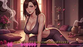 caught the peeper, now my yoga turns into his hot solo crossdressing show!