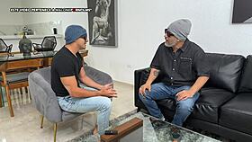 mi esposa forces me to watch her fuck my compadre swallowing his cum