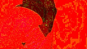 check out this emo girl's huge perfect cameltoe ass tease