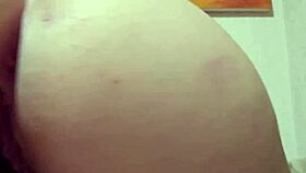 Stuffing Panties Deep in Ass Until Soaking Wet