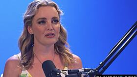 Charlie Forde Fingers Pussy Wild in Ozzie Milf Interview!