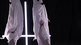 Virgin teen Selina Bentz sucks hardcore with petite tits