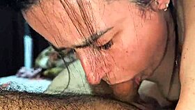 judging wifes deepthroat limits in that hardcore throat pounding