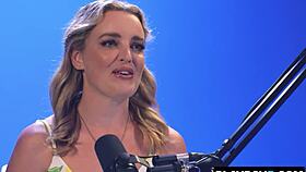 Charlie Forde Fingers Pussy Wild in Ozzie Milf Interview!