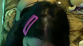 casting lingerie babe blows then licks pussy 💋😜