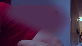 chubby latina neighbor with fat belly bounces on small cock doggystyle 😍