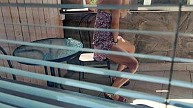 Hidden Balcony Cam Catches Hotel Cum on Ass Fuck in 4K!