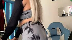 wanna see this sporty trans milk her load?