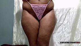 Chubby mature wife shares homemade intimate body closeup video
