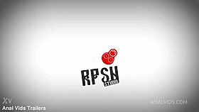 russian babe takes first bbc anal atm gapes and swallows