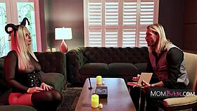 American Horror Milf Cougar Big Tits Halloween Fuck