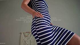 Big ass small waist babe caught naked in bed