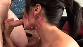 brunette twins with big tits sharing huge cock at car wash 🚗💦👯‍♀️