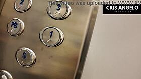 blackout spain elevator trap turns into married neighbor fuck frenzy 😈🚀💦