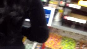 wanna see this phat ebony ass in leggings fucked outdoor public at gas station black slut pounded hard?