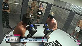why does big girl tiffany castle scream so loud as johnny's monster cock drills her fat pussy cowgirl with deepthroat cum