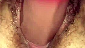 Fuck yes, hairy BBW Milf squirts from brutal fisting!
