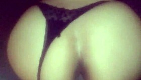 Big Ass Latina Pounded Doggystyle In Black Lace Thong