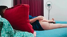 stepson has erection so i'll ride that monster cock hard big ass milf