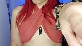 gym trainer redhead navel fetish domination jerk off