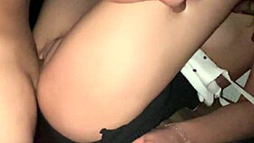 unfaithful latina screams riding friend's thick cock amateur heat!