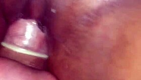 swinger wife goes wild on huge cock at gloryhole in swing house