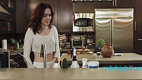 that shy redhead babysitter knows how to lick pussy and make milf orgasm