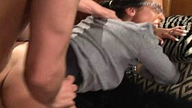 Delivery boy overwhelms horny boss with relentless orgasms before explosive tits and face cumshots