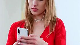 busty redhead octavia red wraps up vacation adventure