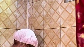 Ebony Amateur's Outdoor Creampie and Golden Shower Drip in Public Wetness