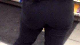 wanna see this phat ebony ass in leggings fucked outdoor public at gas station black slut pounded hard?