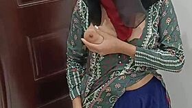 Desi Hottie Anal Toys Herself with Naughty Toothbrush Tease