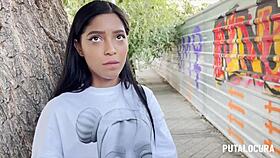 torbe catches skinny teen kali and seduces her for rough pounding 😈💦