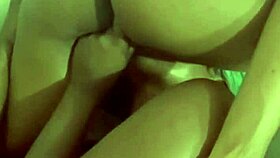 lesbian latina babes share passionate toy night full of fun