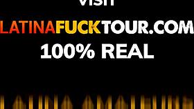 Latina slut in ghetto brothel rides huge cocks cowgirl and takes facials bent over