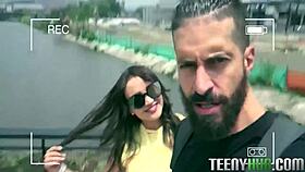 cameron bell oiled latina teen rides pov doggystyle bent over with glasses