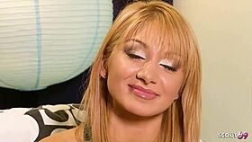 Why Resist This Flexible Blonde Cougar's Casting Ride on Big Cock?